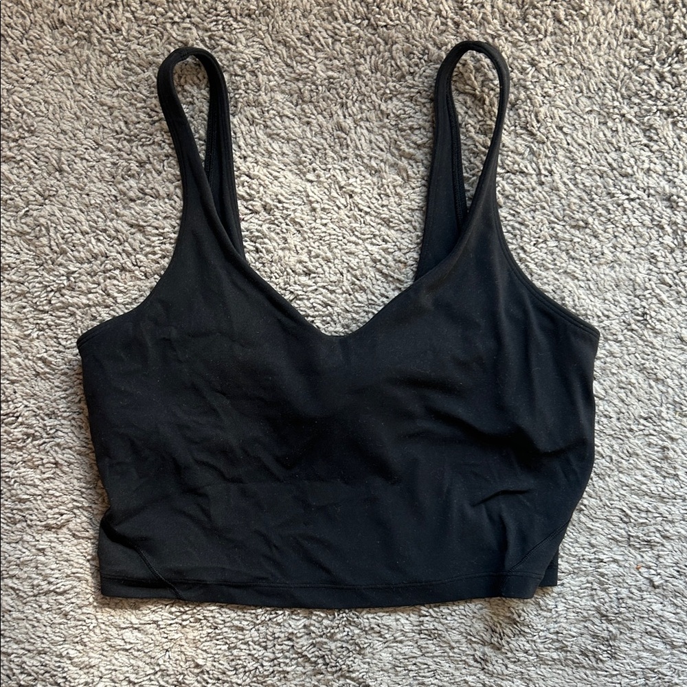 Lululemon Align Crop Top in Black